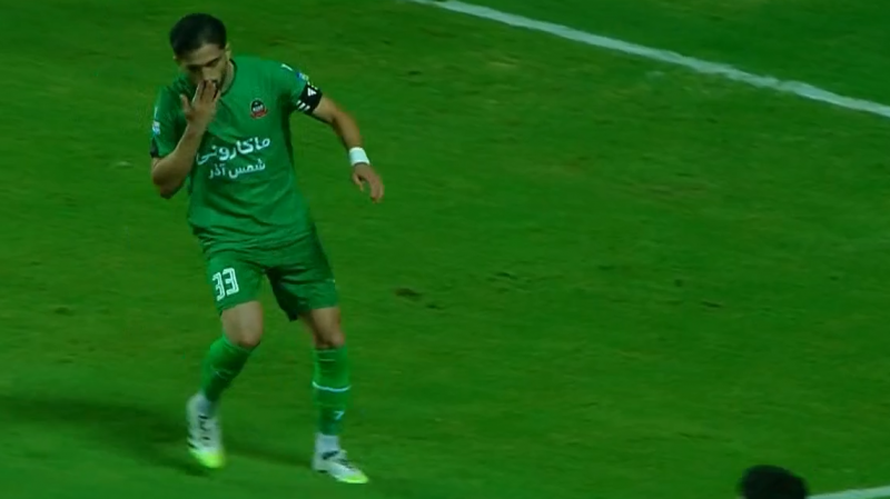 گل اول شمس‌آذر به فولاد توسط ربیع‌زاده