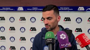 علیزاده: از هواداران گل گهر عذرخواهی میکنم