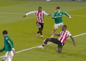 گل اول لیورپول به برنتفورد (کرکز)