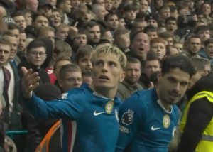 گل اول چلسی به ساندرلند توسط گارناچو