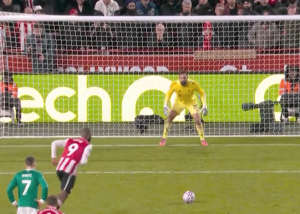 گل سوم برنتفورد به لیورپول (ایگور تیاگو)