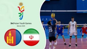 خلاصه والیبال ایران 3 - مغولستان 1