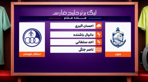 کارشناسی داوری ملوان - استقلال خوزستان