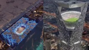 زیباترین استادیوم تاریخ در ۳۵۰ متری زمین!