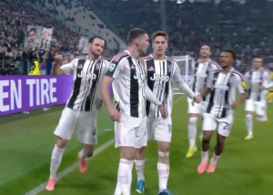 گل اول یوونتوس به اودینزه (ولاهویچ)