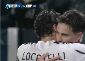 گل سوم یوونتوس به اودینزه (ییلدیز)