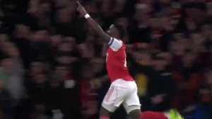 گل دوم آرسنال به برایتون توسط ساکا