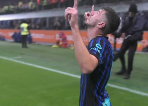 گل دوم اینتر به فیورنتینا (سوچیچ)