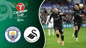 خلاصه بازی سوانسی 1 - منچسترسیتی 3