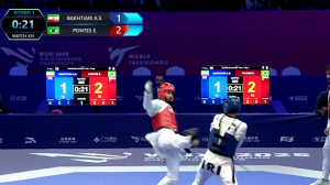 کسب مدال برنز بختیاری در تکواندو قهرمانی جهان