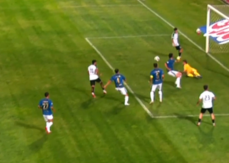 دبل سیو تماشایی از طیبی پور مقابل ذوب آهن