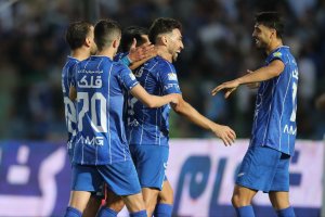 گل دوم استقلال به آلومینیوم توسط منیر الحدادی