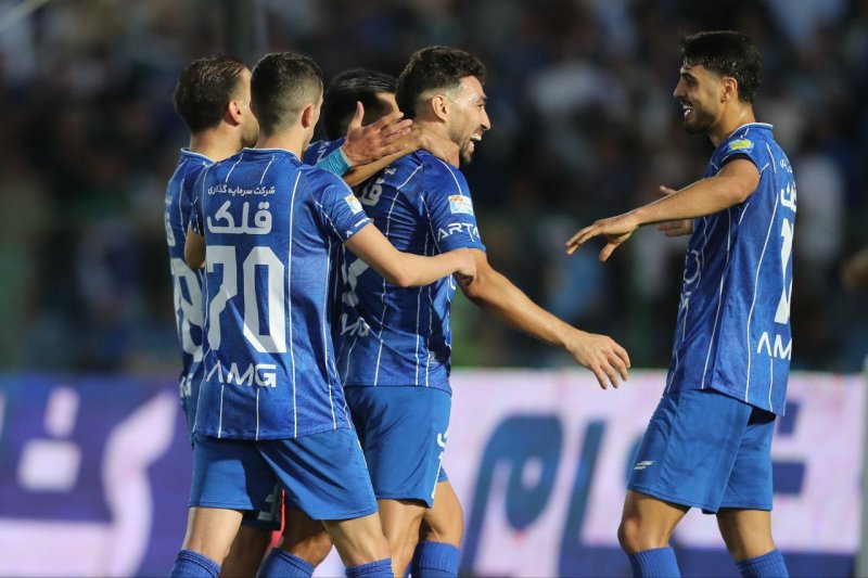 گل دوم استقلال به آلومینیوم توسط منیر الحدادی