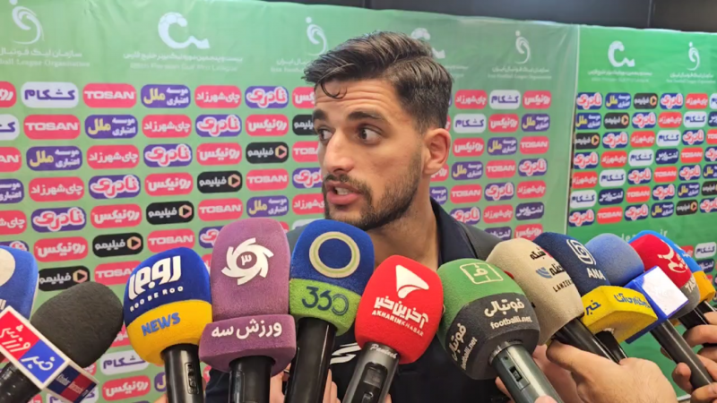 گودرزی: خدا را شکر که بازی قبلی هم گل زدم