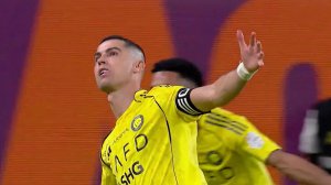 دبل رونالدو برای النصر مقابل الفیحا