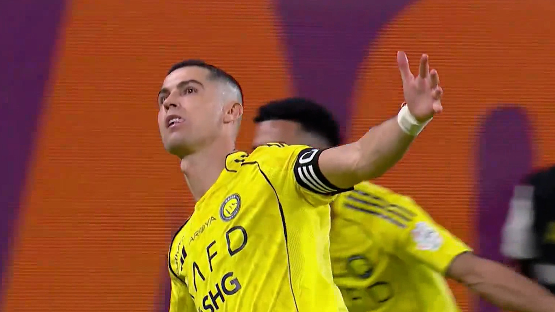 دبل رونالدو برای النصر مقابل الفیحا