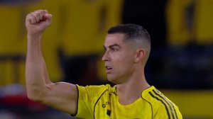 گل اول النصر به الفیحا توسط رونالدو