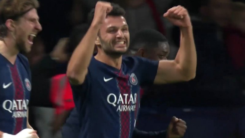 گل اول پاری سن ژرمن به نیس توسط راموس