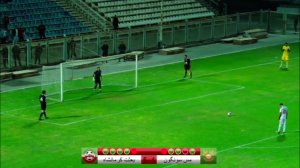 ضربات پنالتی دیدار مس سونگون - بعثت کرمانشاه