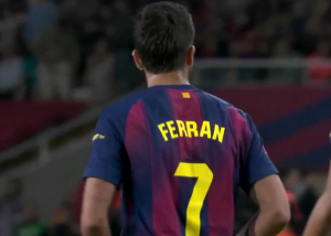 گل دوم بارسلونا به الچه (فران تورس)