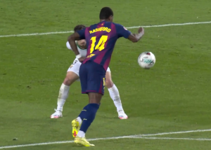 گل سوم بارسلونا به الچه (رشفورد)