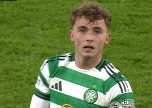 گل سوم سلتیک به گلاسکو رنجرز (اوسماند)