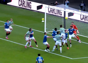 گل اول سلتیک به گلاسکو رنجرز (کنی)