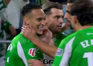 گلزنی آنتونی برای رئال بتیس مقابل مایورکا