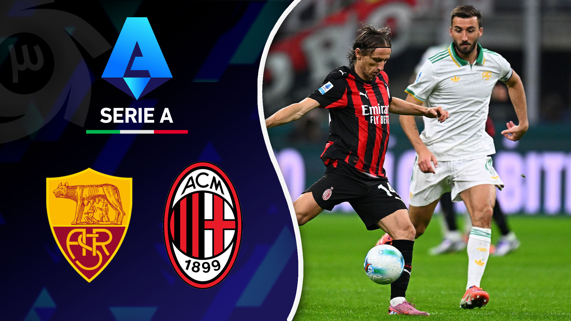 خلاصه بازی آث میلان 1 - آاس رم 0