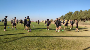 آخرین جلسه تمرین تیم سپاهان ایران پیش از دیدار با آخال ترکمنستان