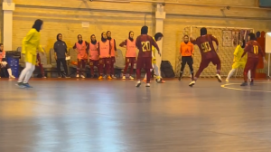 آخرین تمرین تیم ملی فوتسال زنان پیش از اعزام به فیلیپین