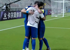  گل سوم الدحیل به شباب الاهلی (بولبینا)