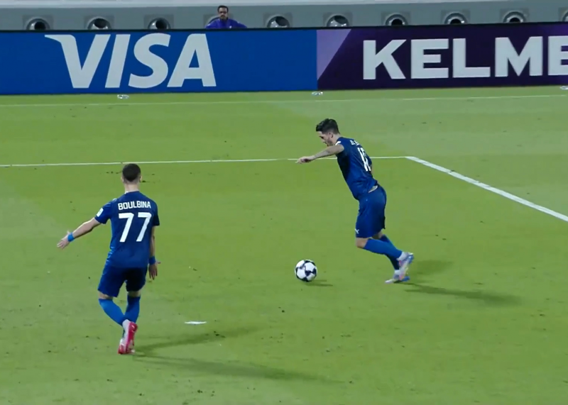  گل چهارم الدحیل به شباب الاهلی (آلبرتو)