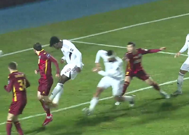 گل اول الوحده به نسف قارشی توسط اوگبو