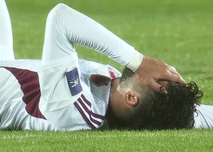 شکستگی سر محمد قربانی در مقابل نسف قارشی