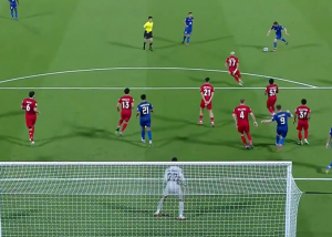  گل دوم الدحیل به شباب الاهلی (بوریگاد)