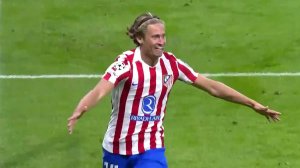 گل سوم اتلتیکو به سن ژیلوا توسط یورنته