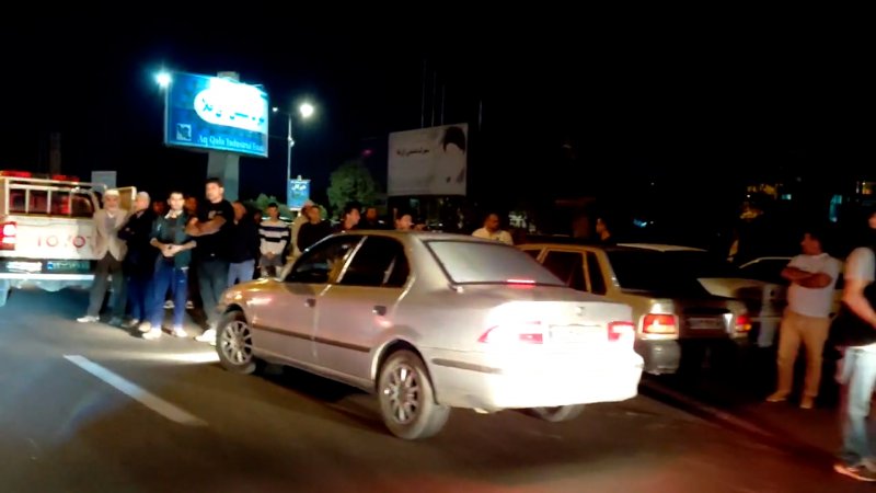 ورود پیکر مرحوم صابر کاظمی به زادگاهش شهرستان آق‌قلا