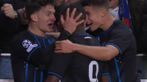 گل دوم کلوب بروژ به بارسلونا توسط بورگس