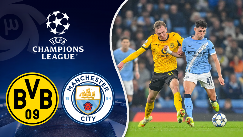 خلاصه بازی منچسترسیتی 4 - دورتموند 1