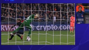 گل مردود کلوب بروژ در لحظات پایانی مقابل بارسلونا