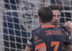 گل دوم اینتر به غیرت (آگوستو)