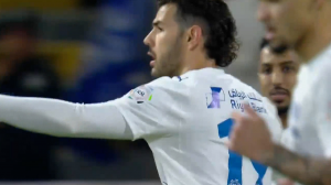 گل دوم الهلال به النجمه (هرناندز)