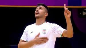 گل چهارم فوتسال ایران به تاجیکستان سبزی