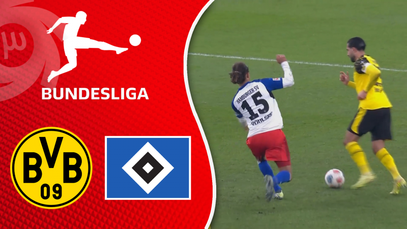 خلاصه بازی هامبورگ 1 - دورتموند 1