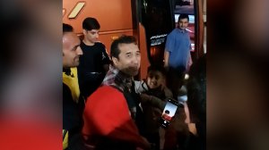 درگیری لفظی خداداد با هوادار خیبر