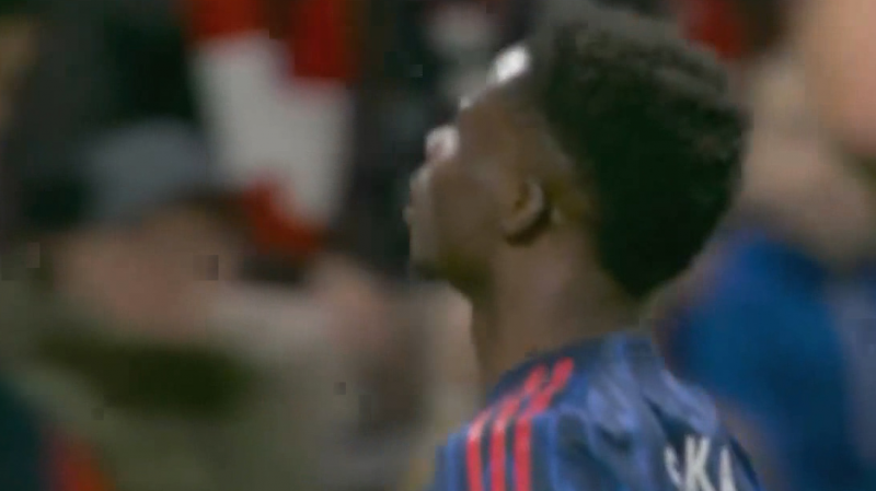 گل اول آرسنال به ساندرلند (ساکا)