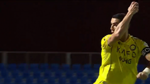 گل دوم النصر به نئوم (رونالدو)