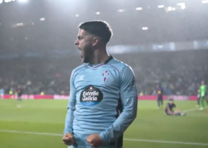 گل اول سلتاویگو به بارسلونا توسط کاریرا