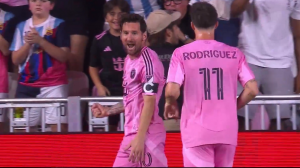 گل اول اینترمیامی به نشویل توسط مسی